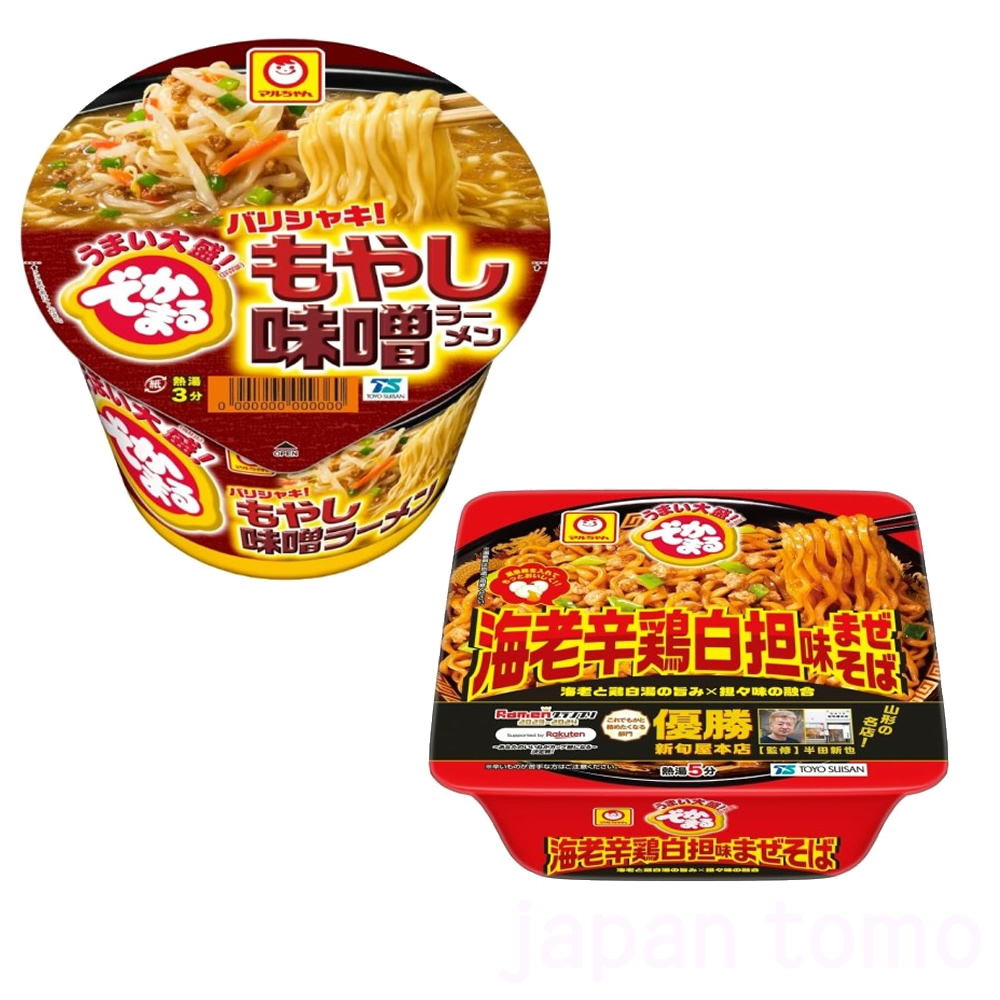 마루짱 데카마루 모야시 미소 / 숙주된장 컵라면 외 1종