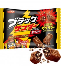 유라쿠제과 블랙썬더 미니 초콜릿바 / 일본 초코바
