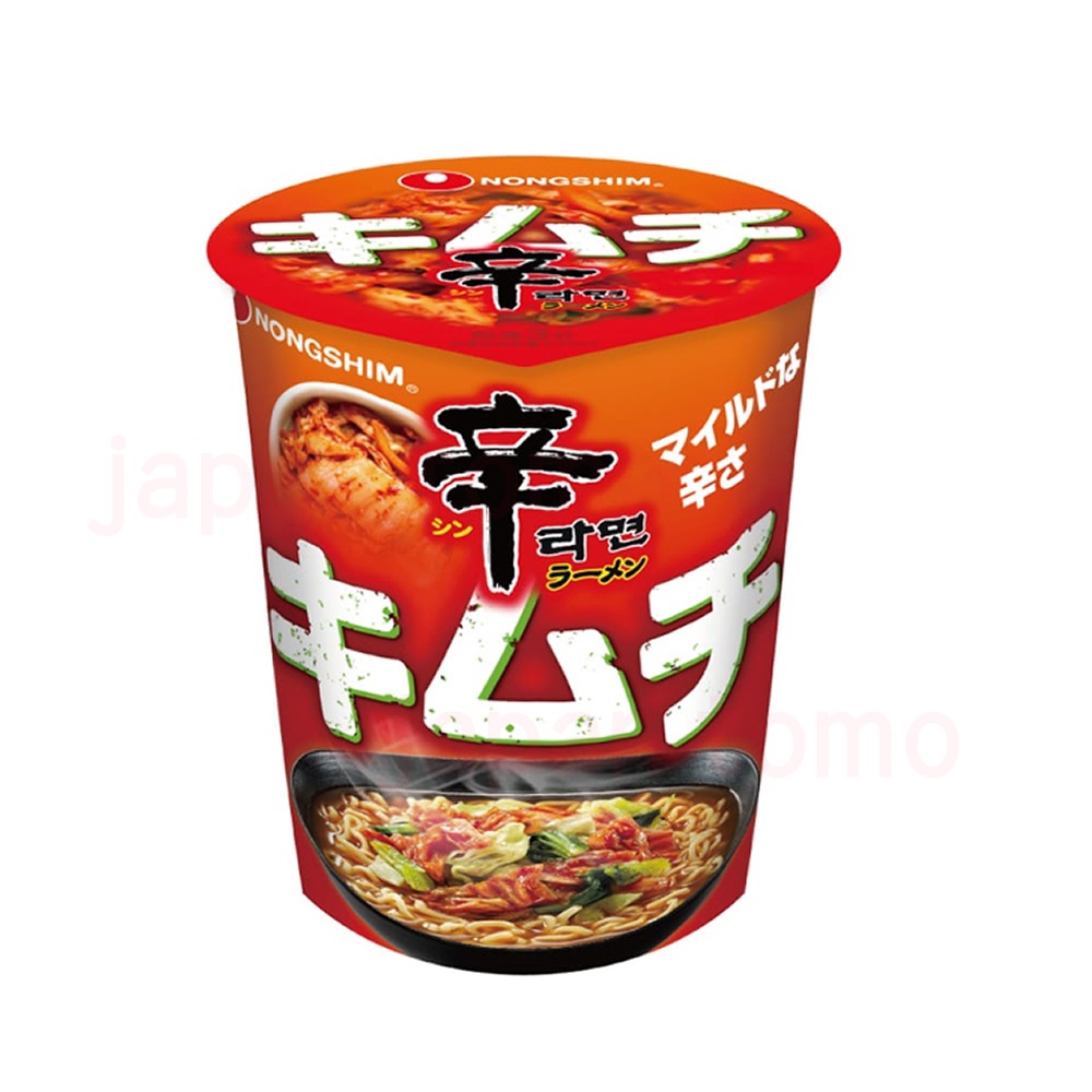 농심 일본 신라면 김치 컵라면