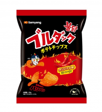 [일본 한정] 삼양 불닭 포테토칩 오리지널맛 외 2종 / 포테이토