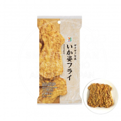 일본 세븐일레븐 바삭바삭 식감의 오징어 모양 후라이 / 이카후라이