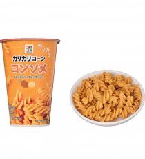 일본 세븐일레븐 카리카리콘 콘소메맛