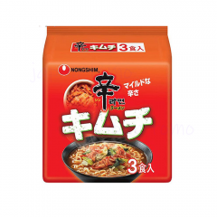 일본 농심 신라면 김치 봉지라면 3봉입 김치맛