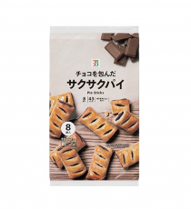 일본 세븐일레븐 프리미엄 사쿠사쿠 초코 파이 8개입