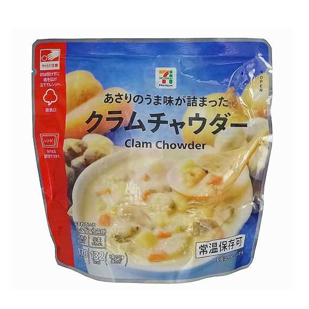 일본 세븐일레븐 글램차우더