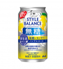 일본 아사히 스타일밸런스 무당 레몬사와 무알콜 논알콜 350ml