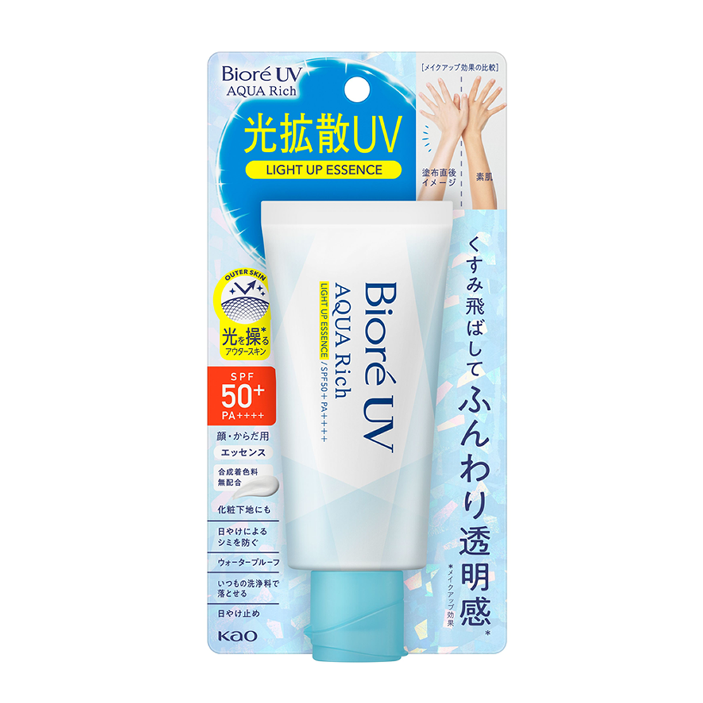 비오레 UV 아쿠아리치 라이트업 에센스 톤업 선크림 70g