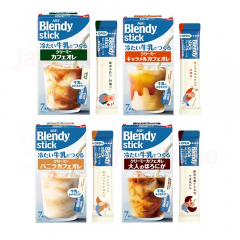 AGF 블랜디스틱 차가운 크리미 카페오레 시리즈 4종 _ 카페오레 캬라멜 바닐라 호로니가