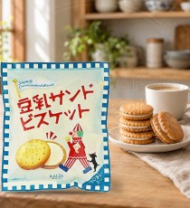 칼디 두유 샌드 비스킷 / 일본 KALDI 비스켓