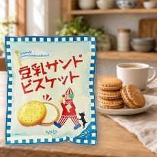 칼디 두유 샌드 비스킷 / 일본 KALDI 비스켓