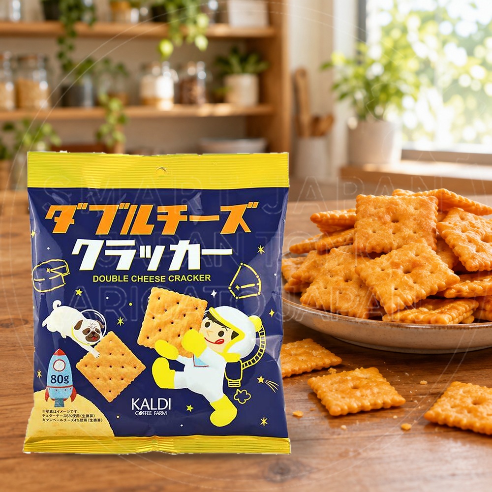 칼디 더블 치즈 크래커/일본 KALDI