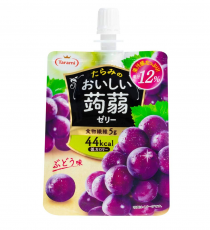 타라미 맛있는 곤약 젤리 스탠딩 포도맛 / 일본 젤리