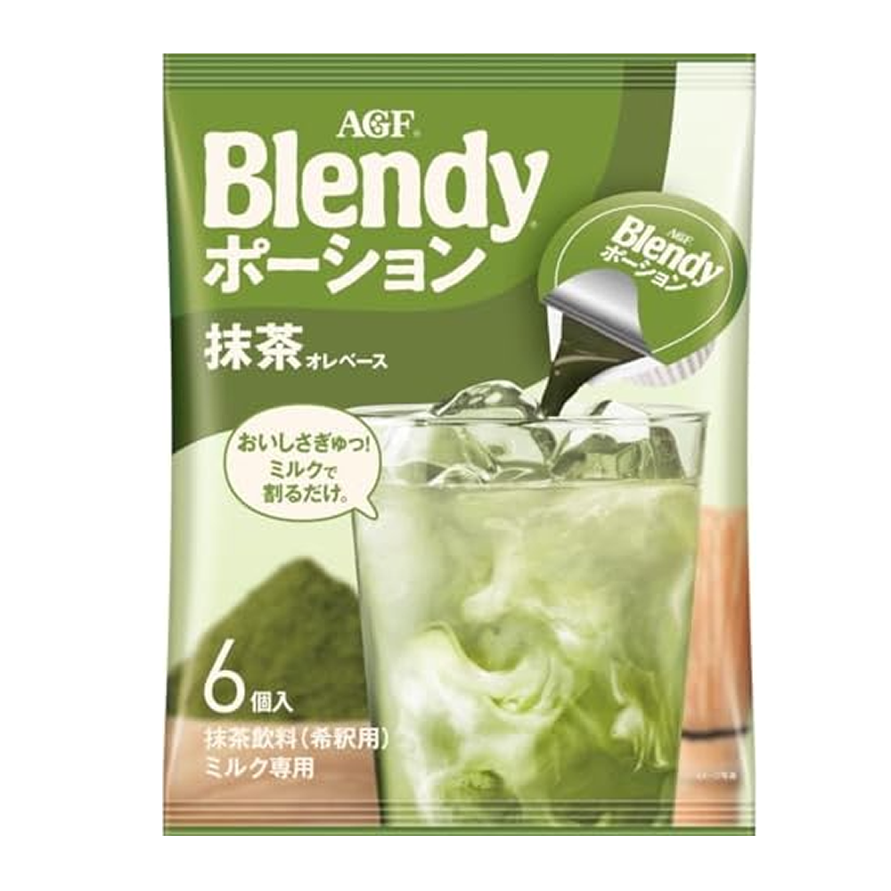 AGF Blendy 블랜디 포션커피 녹차오레 / 일본 액상커피