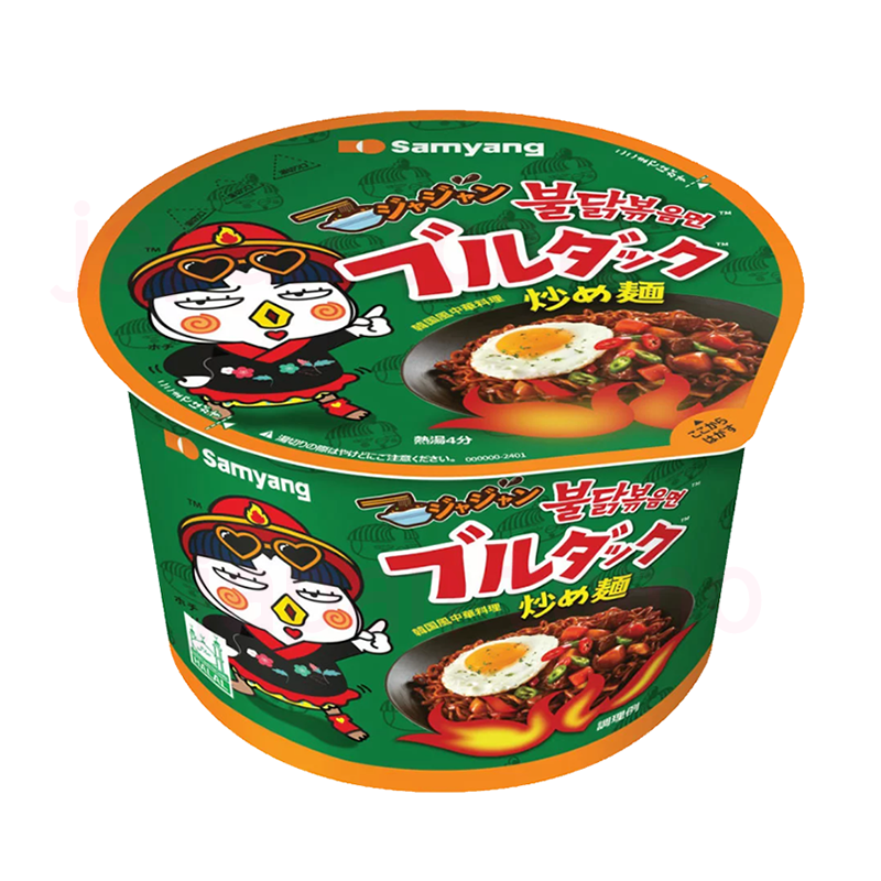 삼양재팬 불닭볶음면 짜장맛 빅컵 / 일본 한정 컵라면