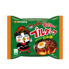 삼양재팬 불닭볶음면 짜장맛 봉지 / 일본 한정 봉지라면