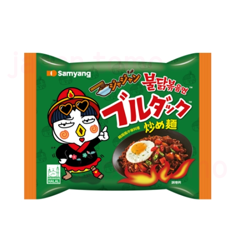 삼양재팬 불닭볶음면 짜장맛 봉지 / 일본 한정 봉지라면