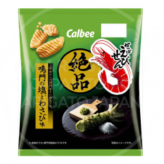 가루비 에비센 해변의소금과 와사비맛(초록) / 일본 새우깡
