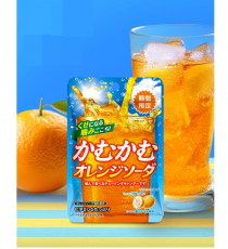 카무카무 레몬 츄잉캔디 젤리 오렌지 소다 30g