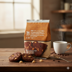 일본 세븐일레븐  오리지널 쿠키 쇼콜라 마카다미아