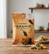 일본 세븐일레븐 이카텐 노리텐 / 안주 스낵