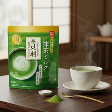 카타오카 츠지리 우지 말차 밀크 / 녹차 밀크