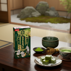 모리나가 밀크카라멜 말차맛 / 일본 캐러멜