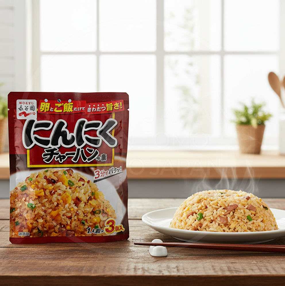 나가타니엔 차항노모토 닌니쿠 마늘맛 / 일본 볶음밥