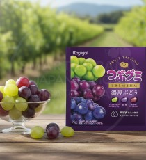 카스가이 쯔부구미 프리미엄 농후 포도맛 / 일본 젤리