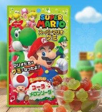 노벨 슈퍼마리오 구미 콜라 메론소다맛 / 일본 젤리