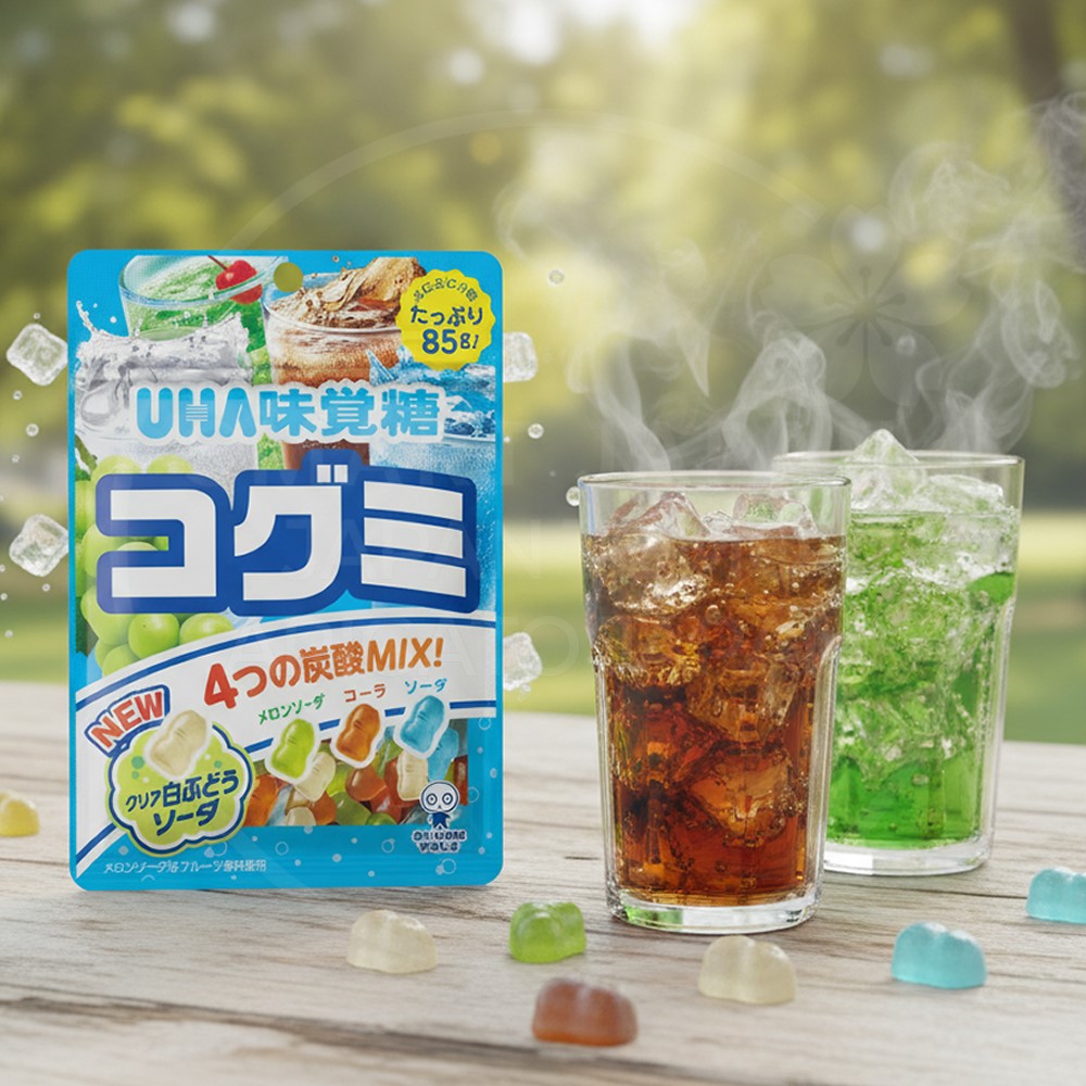 UHA 미각당 코구미 드링크 탄산 믹스맛 /일본젤리