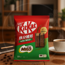 네슬레 일본 킷캣 초콜릿 철분보급 with마일로