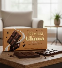 일본 롯데 가나 초콜릿 프리미엄 다크밀크맛