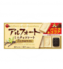 부르봉 알포트 미니 초콜릿 바닐라화이트맛 / 초코비스킷