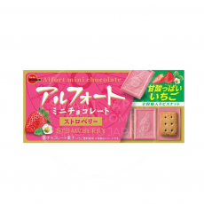 부르봉 알포트 미니 초콜릿 스트로베리 딸기맛 / 초코비스킷