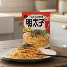 일본 큐피 아에루 파스타 소스 멘타이코 매운명란맛
