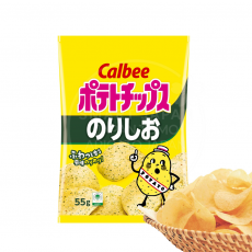 일본 가루비 포테이토칩 노리시오 김소금맛 / 카루비 스낵