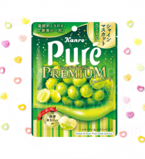 칸로 Kanro 퓨레 구미 프리미엄 샤인머스캣맛