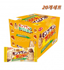 유라쿠 블랙썬더 초코 20개세트 / 일본 유락 초코바 몽블랑