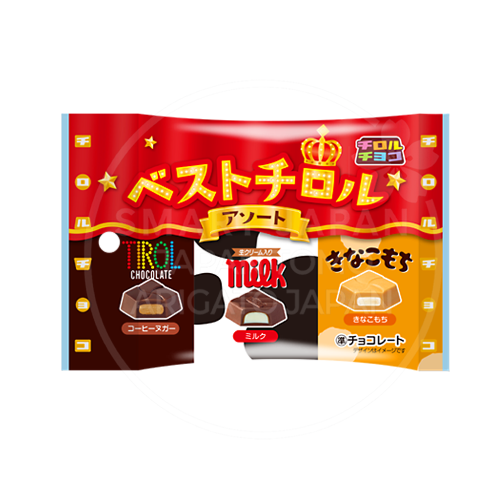 일본 치로루 초코 키나코모찌 베스트 치로루 아소트