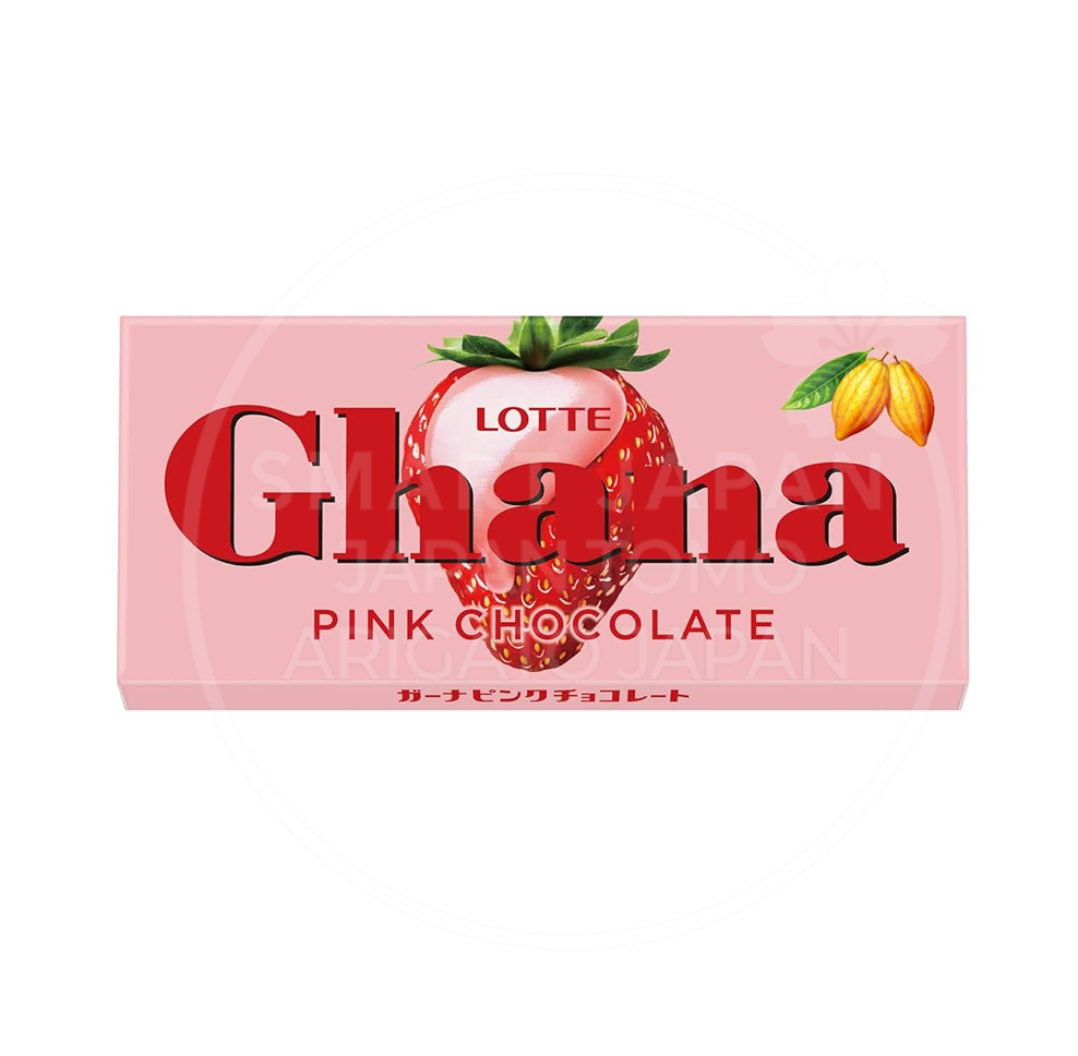 롯데 가나 초코 핑크 딸기맛 / 일본 초콜릿