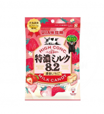 UHA 미각당 특농 밀크 8.2 진한향 딸기맛 / 일본 밀크 캔디