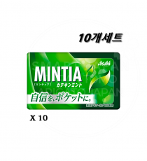 아사히 민티아 구강청정캔디 10개세트 카테킨민트
