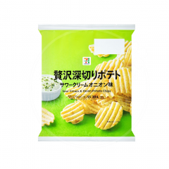 일본 세븐일레븐 호화 포테이토 사와크림 어니언맛