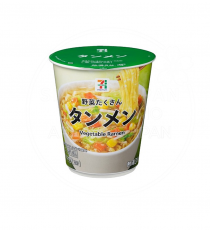 일본 세븐일레븐 야채가득 탄멘 컵라면