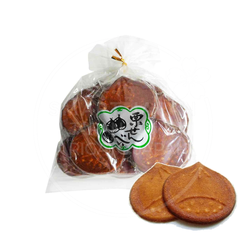 야마구치 쿠리 밤모양 센베이 20매입