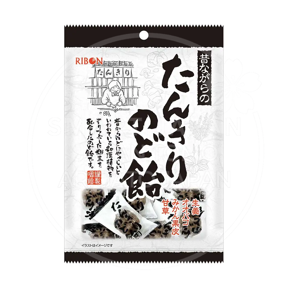 RIBON 리본 탄키리 가래없애주는 노도아메 / 일본 목캔디