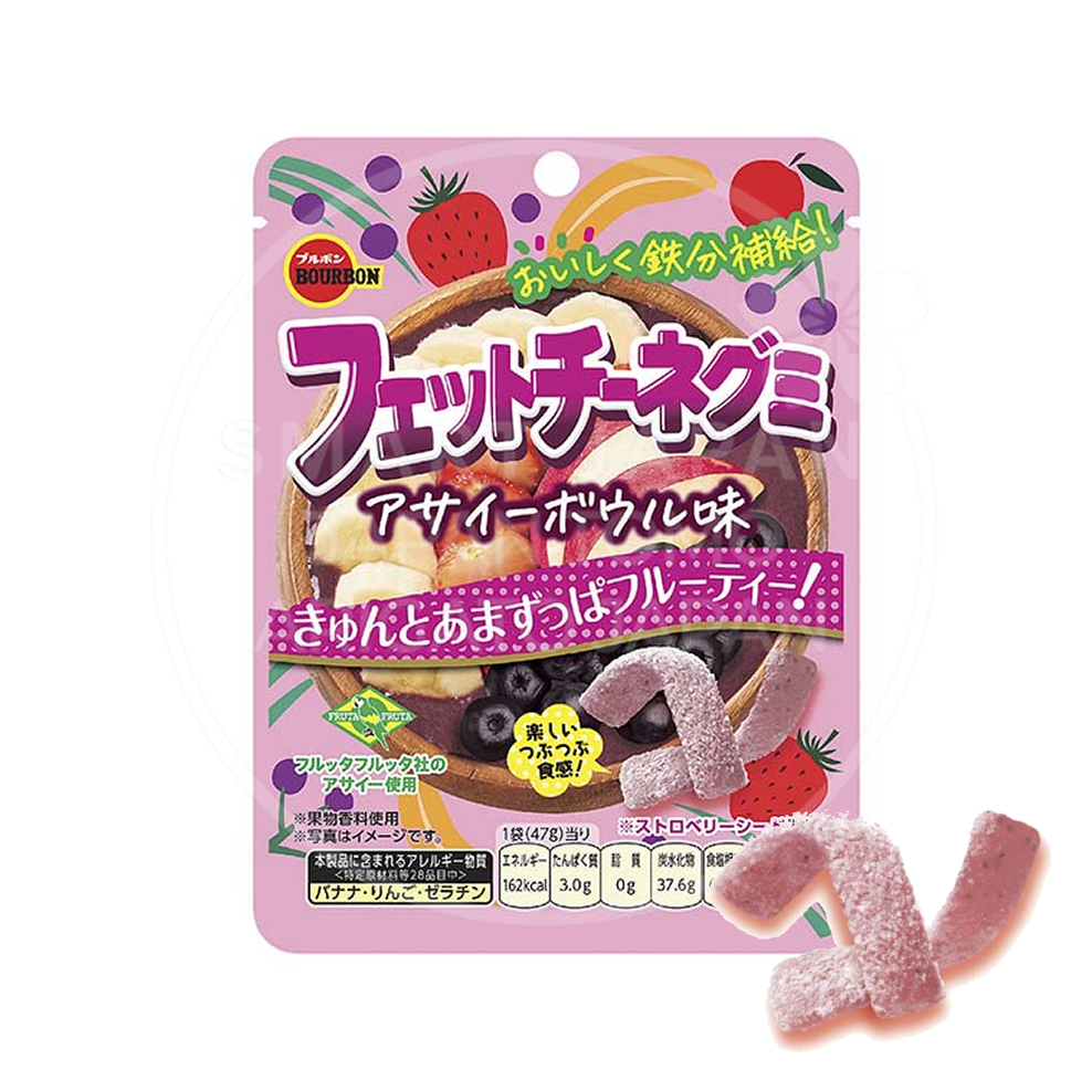 브루봉 페투치네 구미 이탈리아 아사이 볼맛/일본 젤리