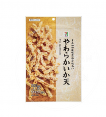 일본 세븐일레븐 부드러운 이카텐 오징어튀김