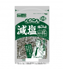 쿠라콘 시오콘부 염장다시마 저염 염분 25% 컷트 110g