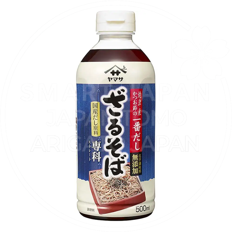 야마사 자루 소바 스트레이트 화학조미료 무첨가 500ml